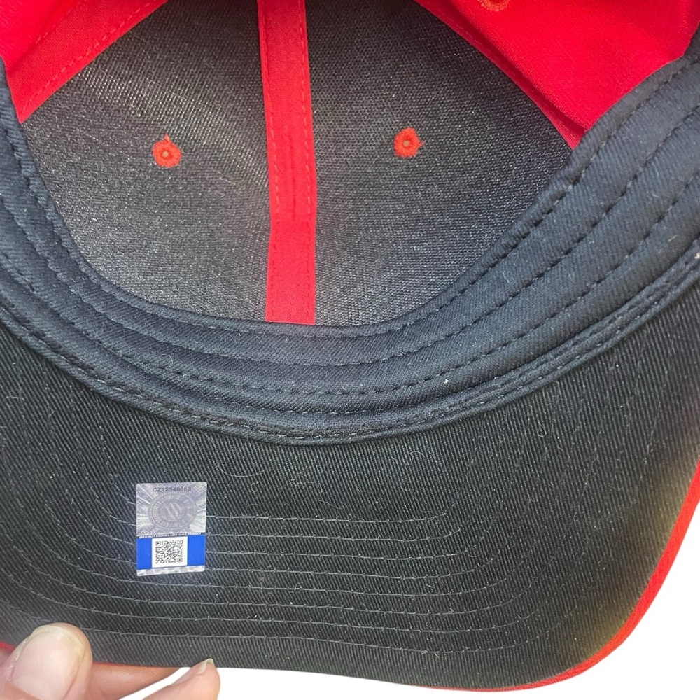 Nike San Diego State University Hat Small Fitted Red Dri-Fit Swoosh SDSU Aztecs - Picture 9 of 10